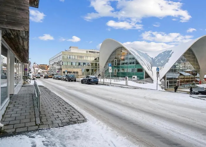 Stille Med Topp Beliggenhet I Sentrum Tromsø